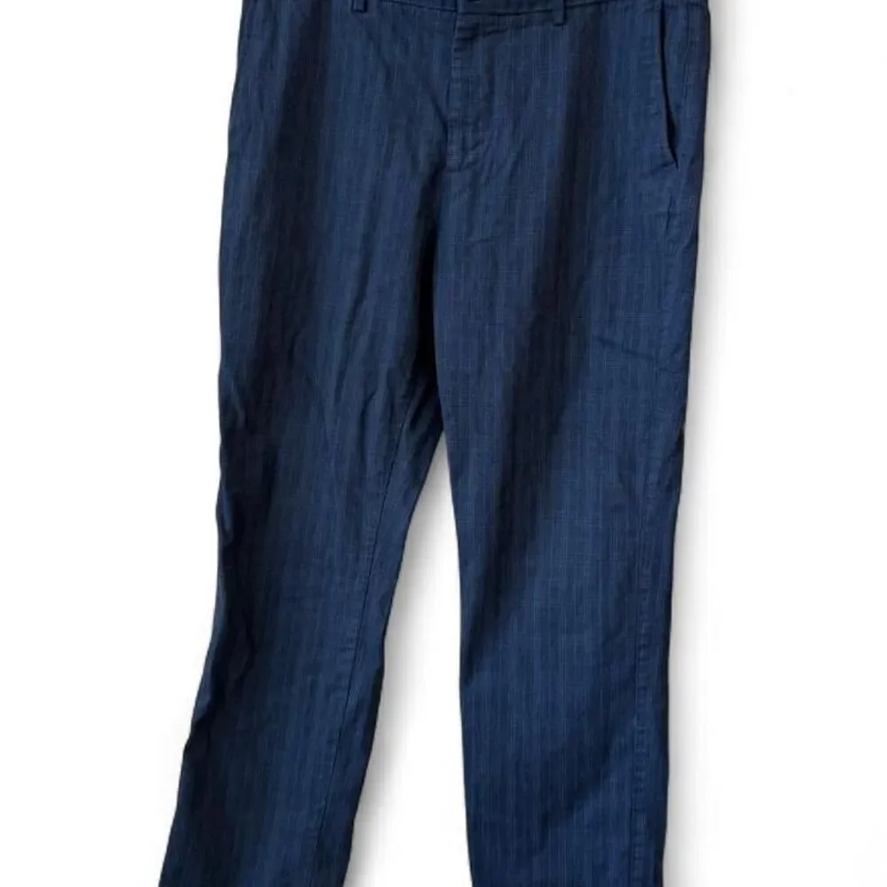 Banana-republic Men's Blue and Navy Trousers